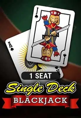 1 Seat Single Deck Blackjack